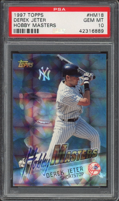 1997 Topps Hobby Masters #HM18 Derek Jeter PSA 10