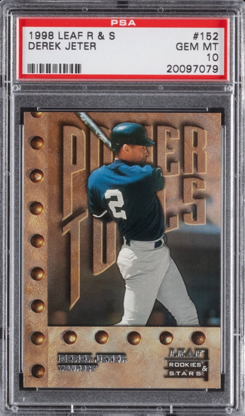 1998 Leaf R & S #152 Derek Jeter PSA 10