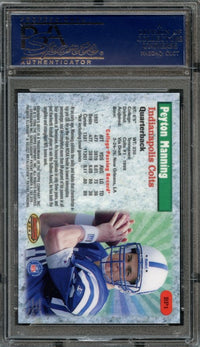 1998 Bowman’s Best Best Performers #BP1 Peyton Manning ROOKIE PSA GEM MINT 10