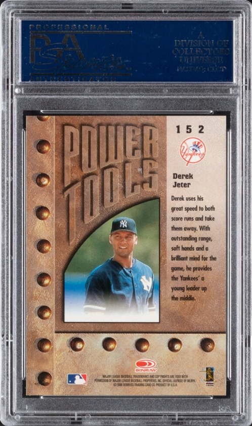 1998 Leaf R & S #152 Derek Jeter PSA 10
