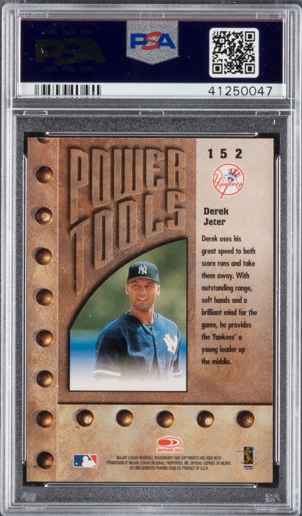 1998 Leaf R & S #152 Derek Jeter PSA 10