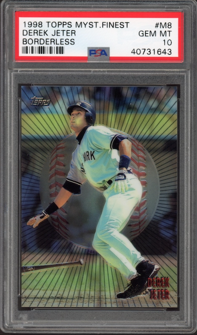 1998 Topps Myst Finest #M8 Derek Jeter PSA 10