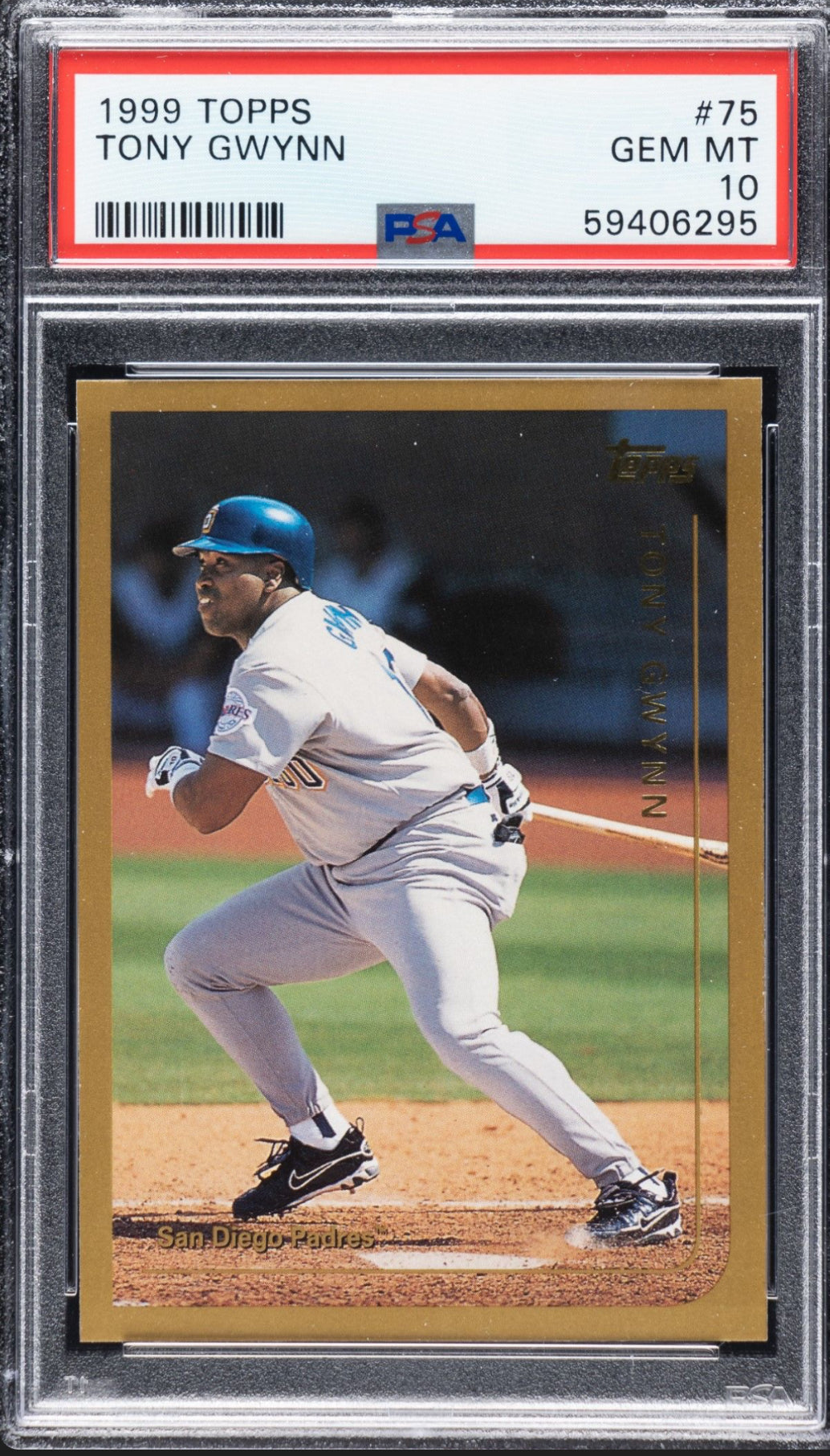 1999 Topps #75 Tony Gwynn PSA 10