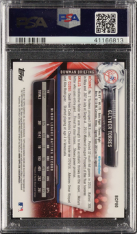2017 Bowman Prospects - Chrome #BCP80 Gleyber Torres ROOKIE PSA MINT 9