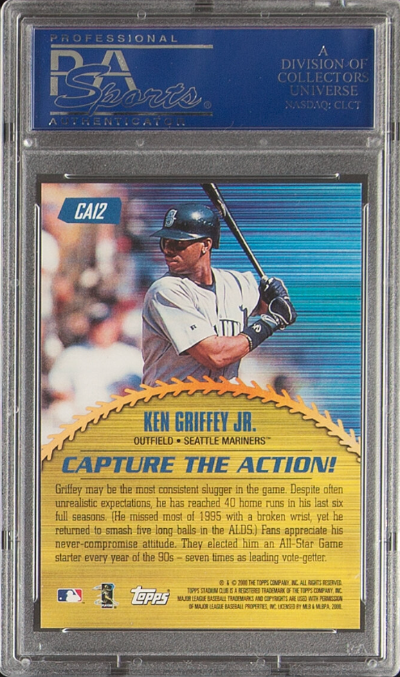 2000 Stadium Club #CA12 Ken Griffey Jr. PSA GEM MINT 10