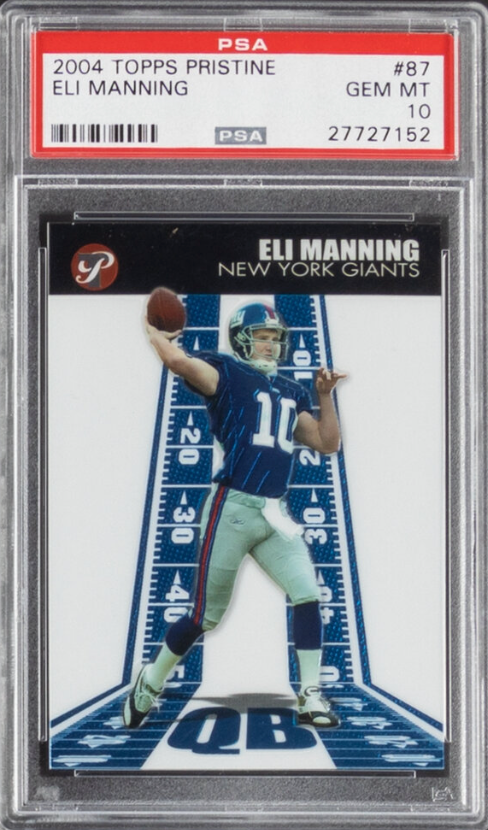 2004 Topps Pristine #87 Eli Manning PSA 10