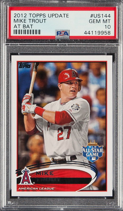 2012 Topps Update #US144 Mike Trout PSA 10