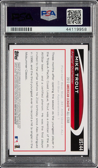 2012 Topps Update #US144 Mike Trout PSA GEM MINT 10
