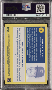 2019 Topps 150 Years of Baseball #46 Nolan Ryan PSA MINT 9