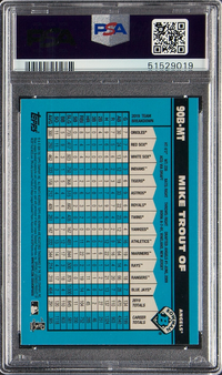 2020 Bowman Chrome #90BMT Mike Trout PSA GEM MINT 10