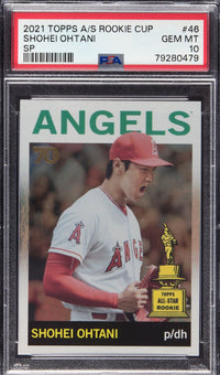 2021 Topps A/S Rookie Cup #46 Shohei Ohtani PSA 10