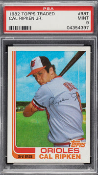 1982 Topps Traded #98T Cal Ripken Jr. PSA 9