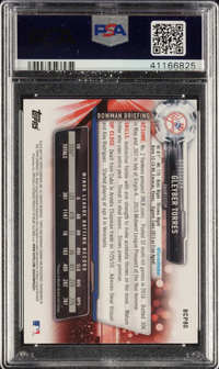 2017 Bowman Prospects - Chrome #BCP80 Gleyber Torres ROOKIE PSA MINT 9