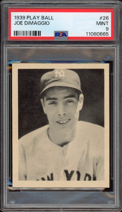1939 Play Ball #26 Joe DiMaggio PSA MINT 9