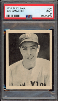 1939 Play Ball #26 Joe DiMaggio PSA MINT 9