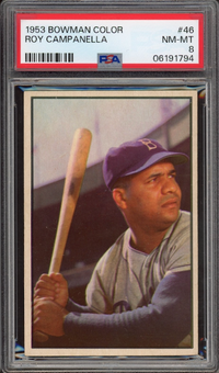 1953 Bowman Color #46 Roy Campanella PSA NM-MT 8