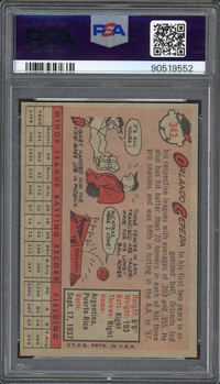 1958 Topps #343 Orlando Cepeda ROOKIE PSA MINT 9