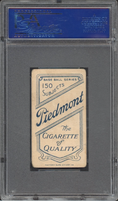 1909-11 T206 Piedmont Cy Young Cleveland, Portrait PSA VG 3
