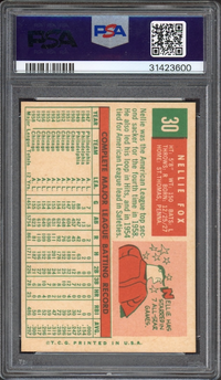 1959 Topps #30 Nellie Fox PSA NM-MT 8