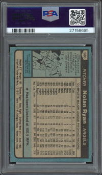1980 Topps #580 Nolan Ryan PSA GEM MINT 10