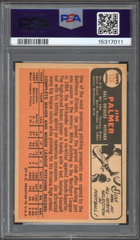 1966 Topps #126 Jim Palmer ROOKIE PSA NM-MT 8