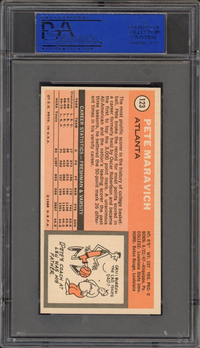 1970 Topps #123 Pete Maravich PSA 9