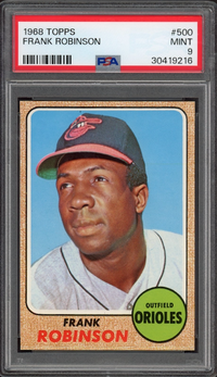 1968 Topps #500 Frank Robinson PSA MINT 9
