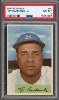 1954 Bowman #90 Roy Campanella PSA NM-MT 8