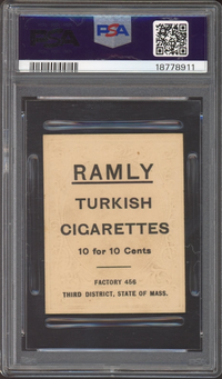 1909 T204 Ramly Vive Lindaman PSA NM 7