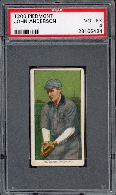 1909-11 T206 Piedmont John Anderson PSA VG-EX 4