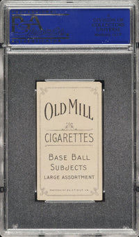 1909-11 T206 Old Mill Frank Chance Portrait Yellow Back PSA 5