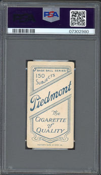 1909-11 T206 Piedmont 150 Christy Mathewson White Cap PSA VG-EX 4