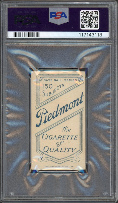 1909-11 T206 Piedmont 150 Frank Smith Chicago, F. Smith PSA EX 5 (MC)