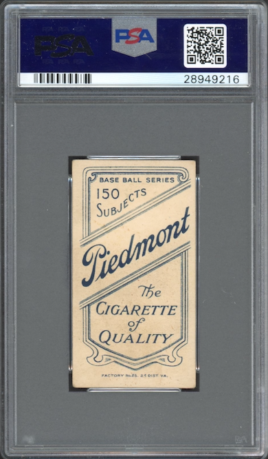 1909-11 T206 Piedmont 150 Howie Camnitz - Arms Folded PSA VG-EX 4