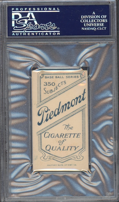 1909-11 T206 Piedmont 350 Clyde Engle PSA VG 3