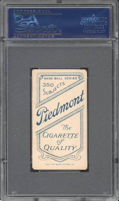 1909-11 T206 Piedmont 350 Frank Arellanes PSA VG 3