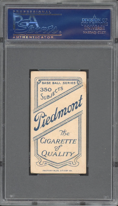1909-11 T206 Piedmont 350 George Moriarty PSA VG 3