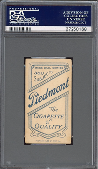 1909-11 T206 Piedmont 350 Heinie Smith Buffalo PSA VG 3
