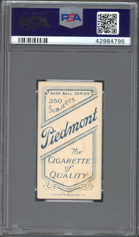 1909-11 T206 Piedmont 350 Jesse Tannehill - Washington PSA VG-EX 4
