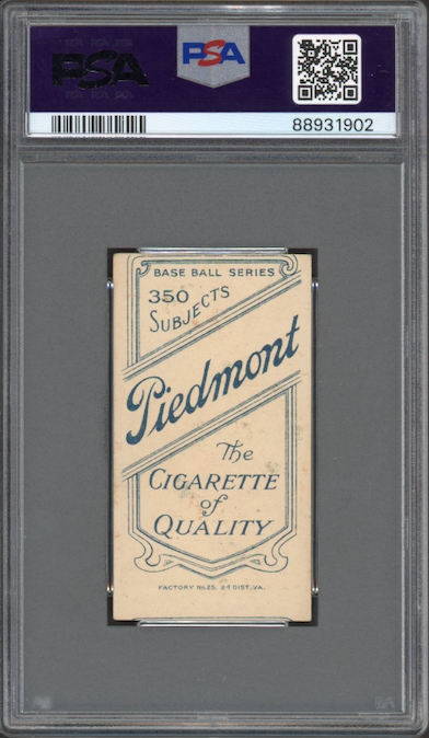 1909-11vT206 Piedmont 350 Mike Mowrey PSA EX 5 (MC)