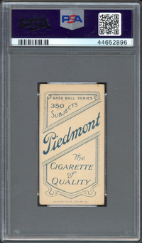 1909-11 T206 Piedmont 350 Otto Knabe PSA VG-EX 4