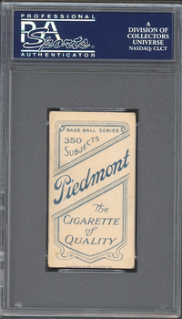 1909-11 T206 Piedmont 350 Rebel Oakes PSA VG 3