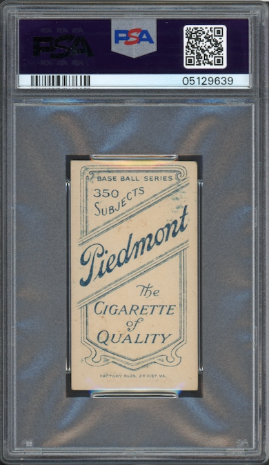1909-11 T206 Piedmont 350 Tris Speaker PSA EX-MT 6