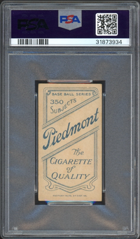 1909-11 T206 Piedmont 350 Tris Speaker PSA VG-EX 4