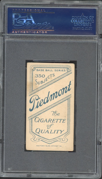 1909-11 T206 Piedmont Chief Myers - Meyers, Batting PSA VG-EX 4