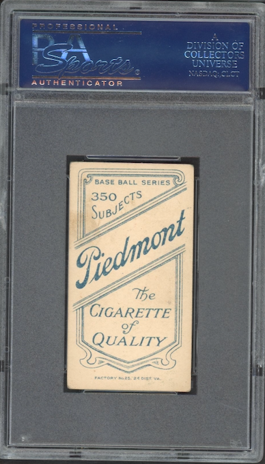 1909-11 T206 Piedmont Chief Myers - Meyers, Batting PSA VG-EX 4