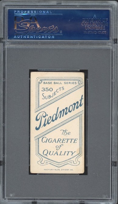 1909-11 T206 Piedmont Dots Miller - Pittsburg PSA VG-EX 4