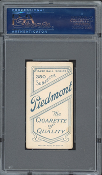 1909-11 T206 Piedmont Dots Miller - Pittsburg PSA VG-EX 4