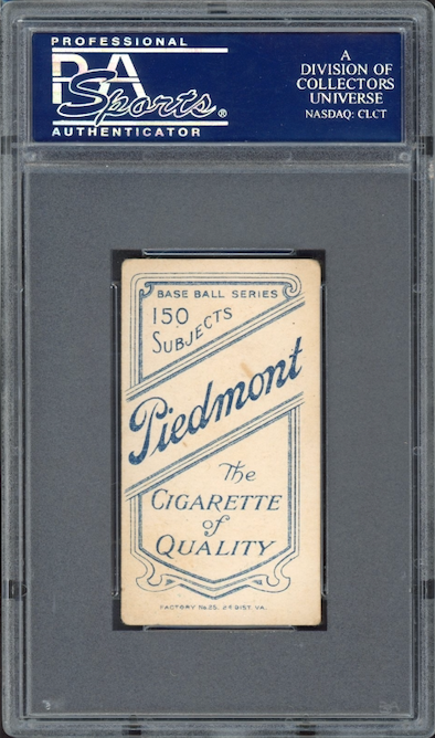 1909-11 T206 Piedmont George Bell - Hands Above Head PSA VG-EX 4
