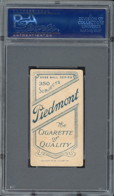 1909-11 T206 Piedmont Pryor McElveen PSA VG-EX 4